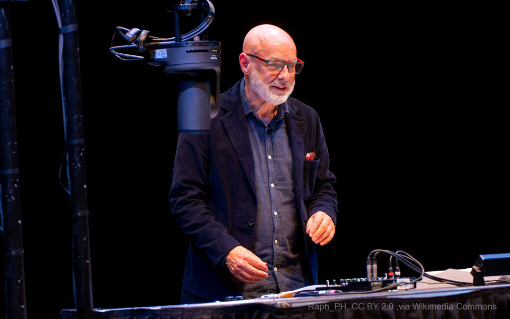 Guy Griffin - 50 top session musicians Brian Eno book at Great British Musicians