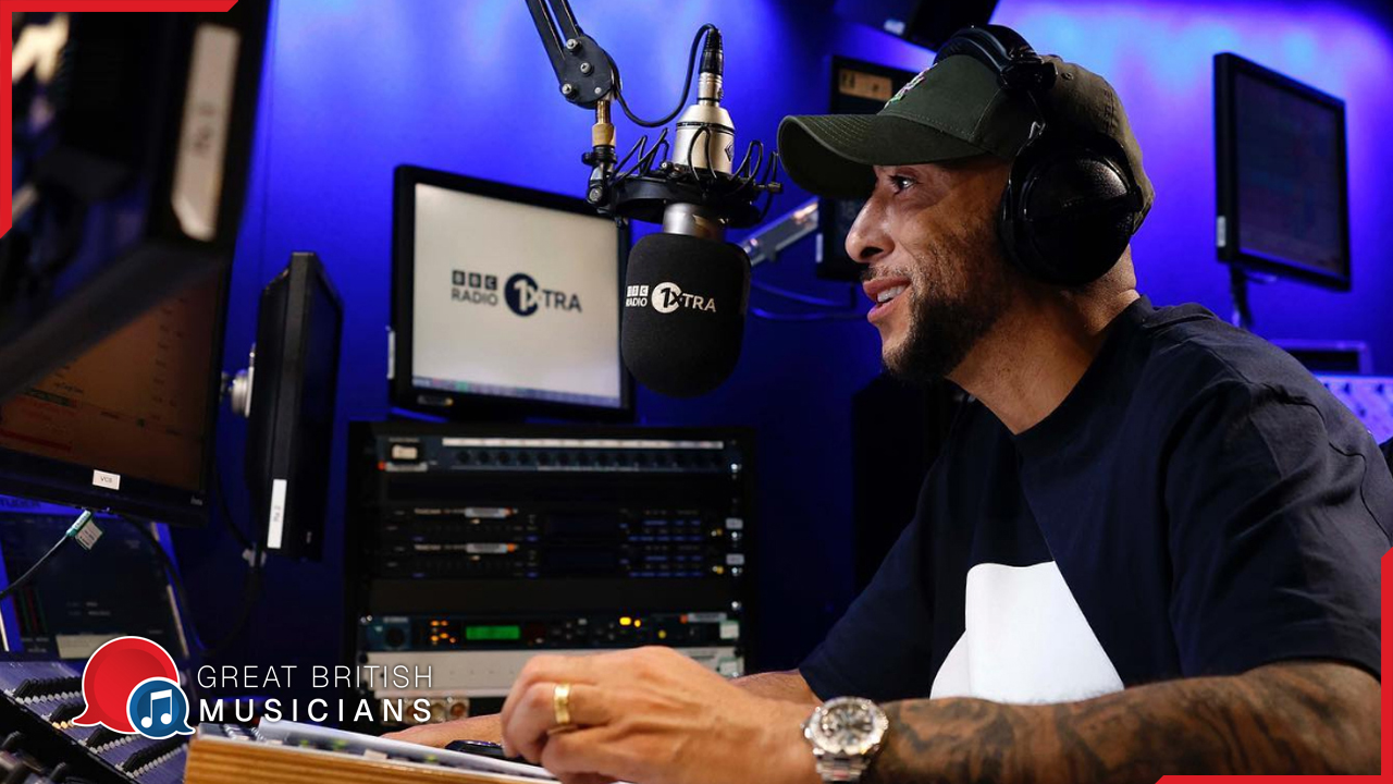 DJ Target hire BBC Radio speaker book at agent Great British Musicians